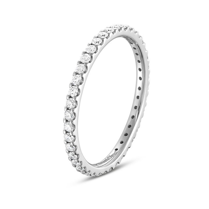 Essential Diamond Eternity Wedding Band (0.50TW) In White Gold 14K