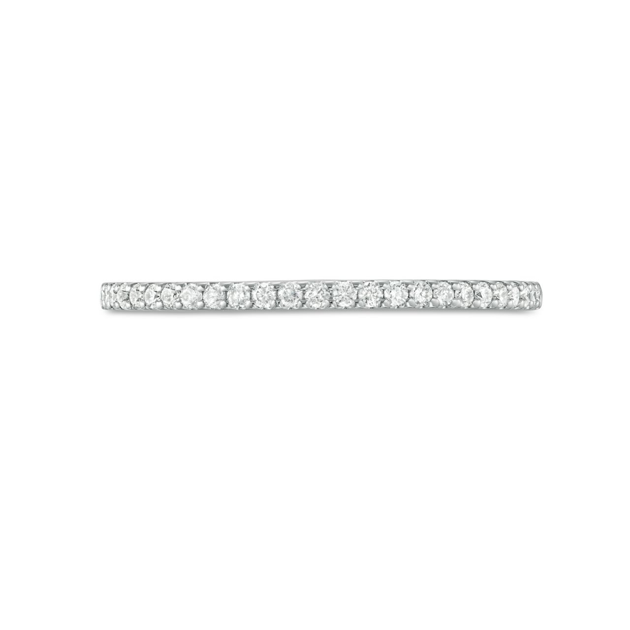 Essential Diamond Halfway Wedding Band (0.15TW)