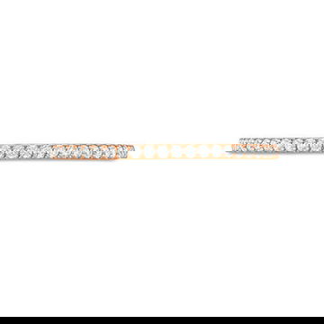 Essential Diamond Halfway Wedding Band (0.15TW) 1