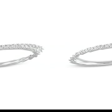 Essential Diamond Halfway Wedding Band (0.15TW) 6