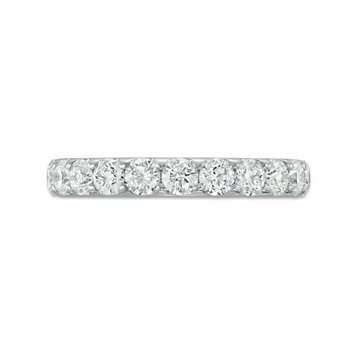 Essential Diamond Halfway Wedding Band (1.00TW) In Yellow Gold 14K