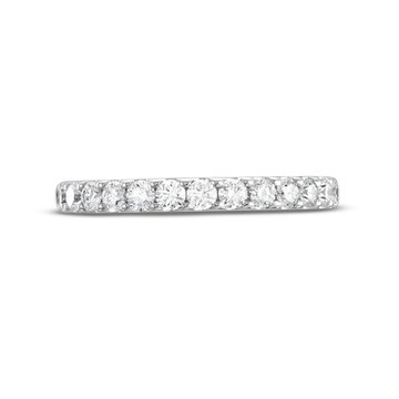Essential Diamond Halfway Wedding Band (0.50TW) In Yellow Gold 14K