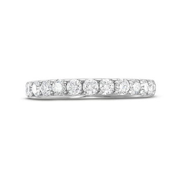 Essential Diamond Halfway Wedding Band (0.75TW)