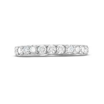 Essential Diamond Halfway Wedding Band (0.75TW) In Yellow Gold 14K