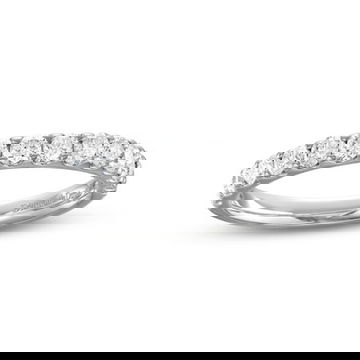 Essential Diamond Halfway Wedding Band (0.75TW)