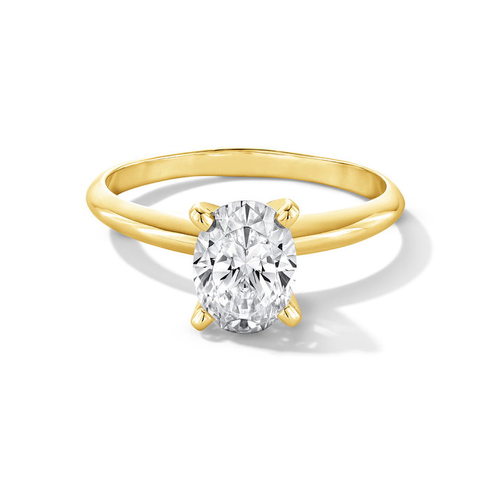 Complimentary 14 Karat Solitaire Setting In Yellow Gold 14K