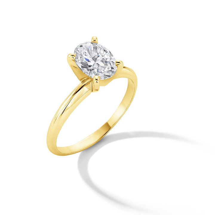 Complimentary 14 Karat Solitaire Setting In Yellow Gold 14K