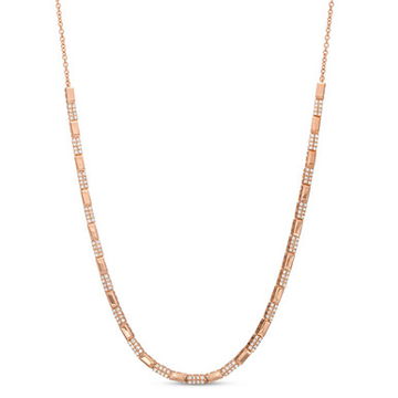 Pave Diamond Choker Necklace