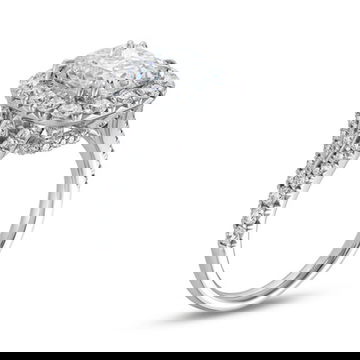 Halo Split Shank Engagement Setting by C. Gonshor