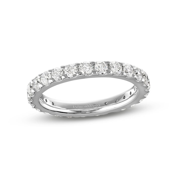 Essential Diamond Eternity Wedding Band (1.50TW) In White Gold 14K