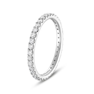 Essential Diamond Eternity Wedding Band (0.75TW) In White Gold 14K