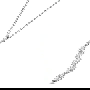 Diamond Journey Pendant Necklace
