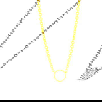 Diamond Bezel Solitaire Pendant