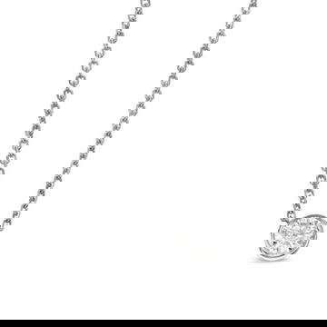Diamond Bezel Solitaire Pendant