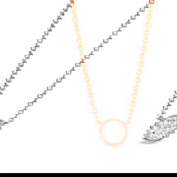 Diamond Bezel Solitaire Pendant