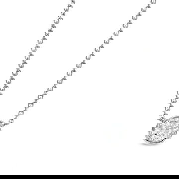 Diamond Bezel Solitaire Pendant
