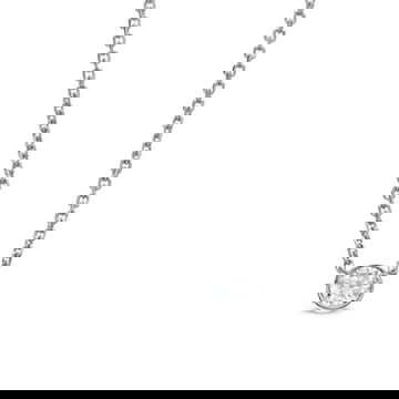 Solitaire Bezel Diamond Pendant Necklace 0