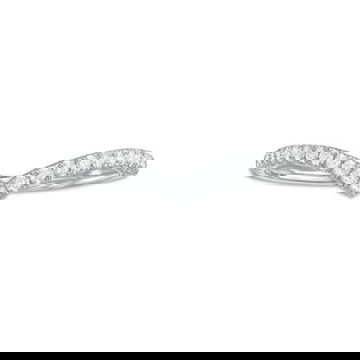 Contour Diamond Wedding Band