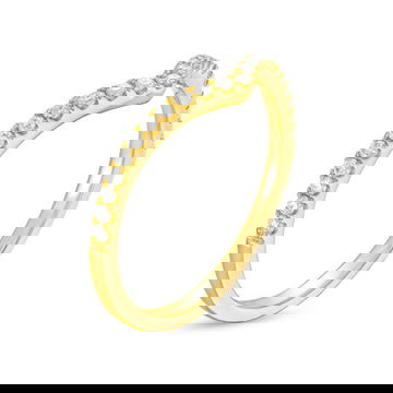 Contour Diamond Wedding Band
