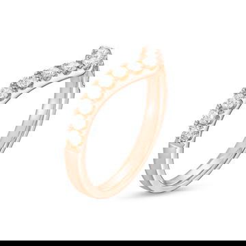 Contour Diamond Wedding Band