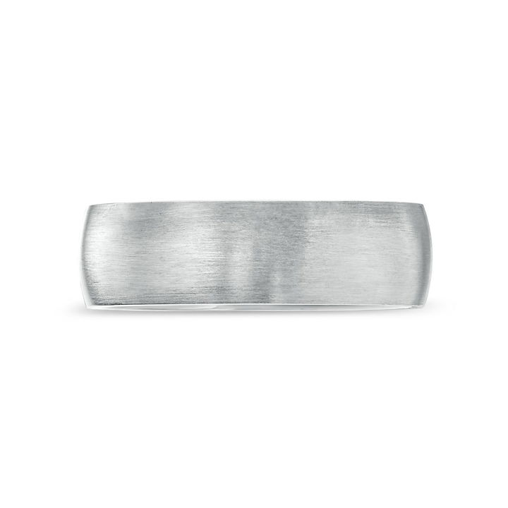 White Gold 18K Simon G. Matte 7mm Wedding Band