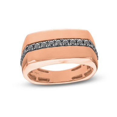 Mens wedding bands chocolate on sale diamonds