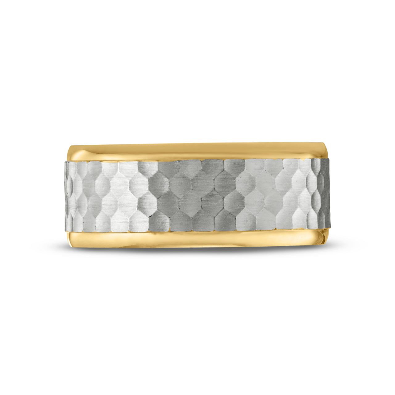 Simon G. Hammer Polish Edge 8mm Wedding Band 0