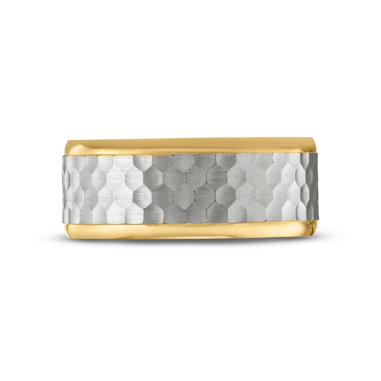 Simon G. Hammer Polish Edge 8mm Wedding Band 0