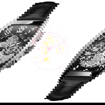 Frank Muller Chronograph 43 Skeleton Dial Watch | Stainless Steel 0