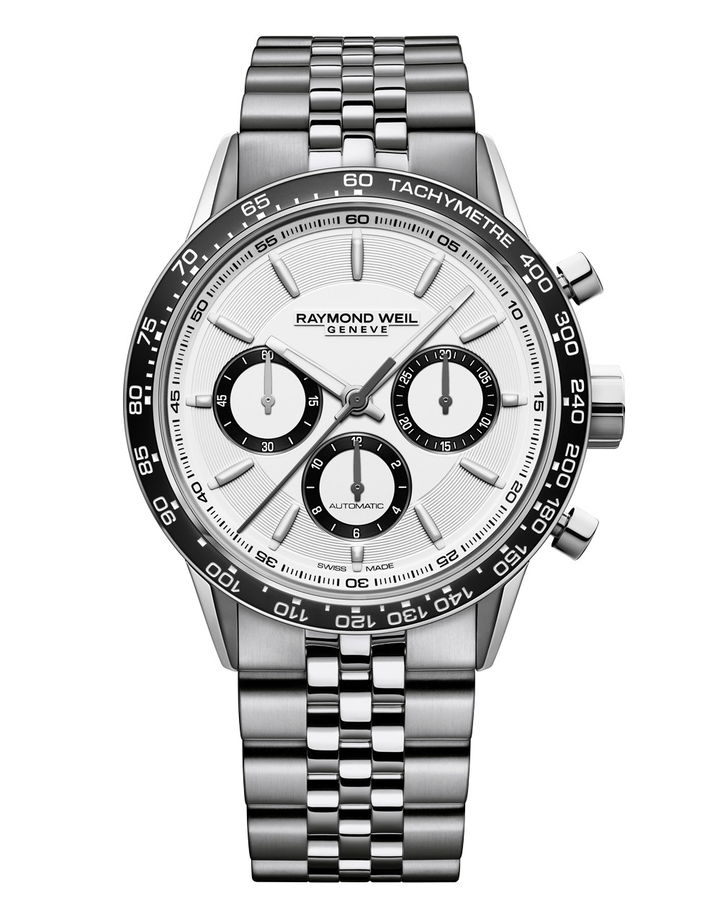 Raymond Weil Stainless Steel Freelancer Auto Chronograph 43.5mm