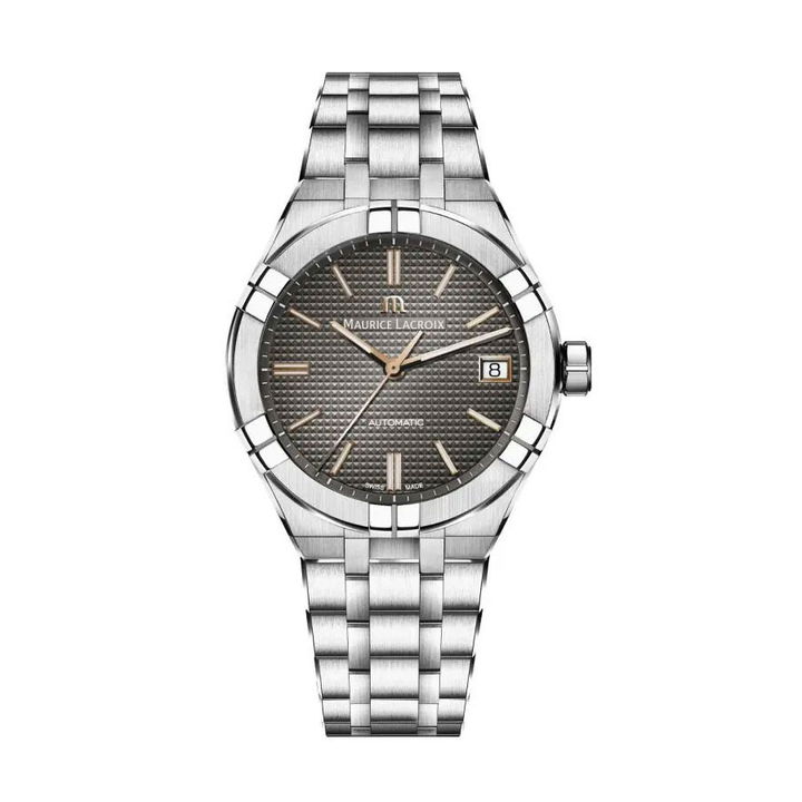 Maurice Lacroix Stainless Steel Aikon Automatic Anthracite Dial 39mm