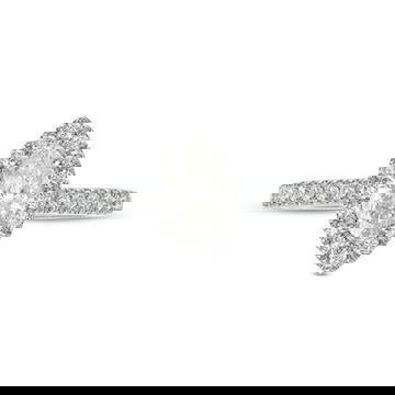 Marquise Diamond Halo Engagement Ring