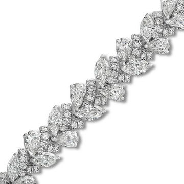 Fancy Shaped Diamond Bracelet