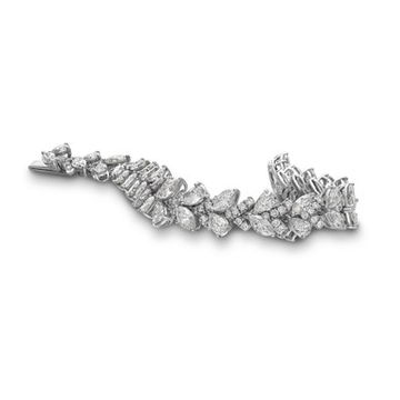 Fancy Shaped Diamond Bracelet