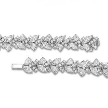 Fancy Shaped Diamond Bracelet