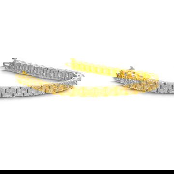 24 ct. Fancy Yellow Diamond Tennis Bracelet 3
