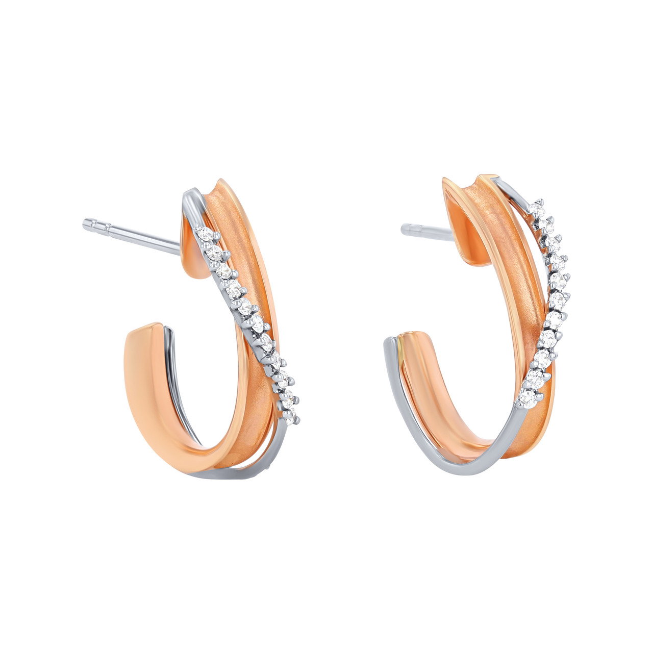 Simon G. Clio Diamond Earrings 1