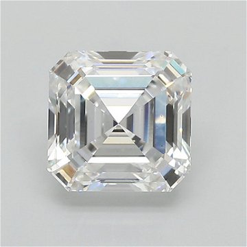 Asscher 2.17 F VS1 - #255592 - Lab Grown