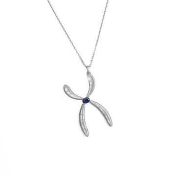 Sterling Silver Chromosome Pendant