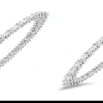 Scallop Diamond Eternity Band