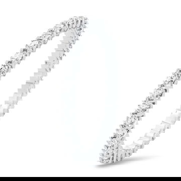 Scallop Diamond Eternity Band