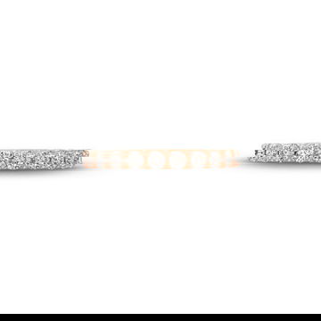Scallop Diamond Eternity Band