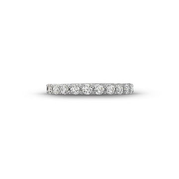 Scallop Diamond Eternity Band