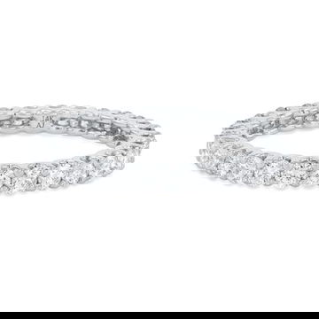 Scallop Diamond Eternity Band