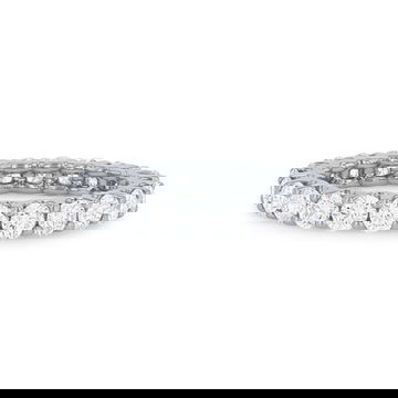 Scallop Diamond Eternity Band