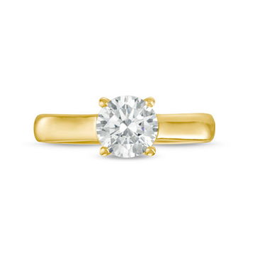 Solitaire 3mm Cathedral Engagement Setting by Diamonds Direct Designs