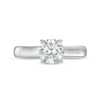 Solitaire 3mm Cathedral Engagement Setting by Diamonds Direct Designs