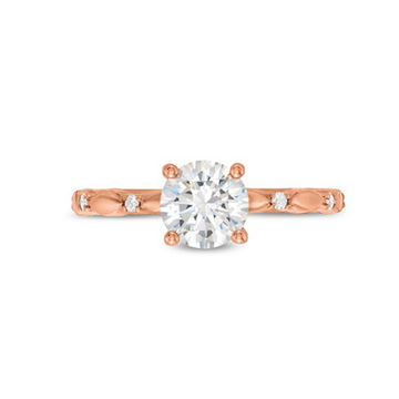 Scallop Station Engagement Setting by Diamonds Direct Designs 1