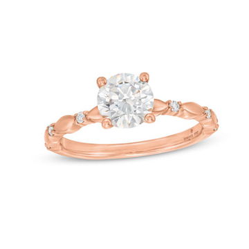 Scallop Station Engagement Setting by Diamonds Direct Designs 5
