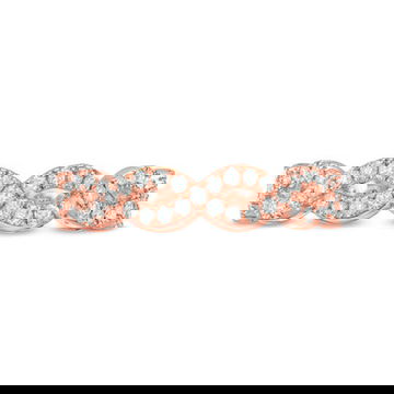 Twist Diamond Eternity Band by Diamonds Direct Designs 2